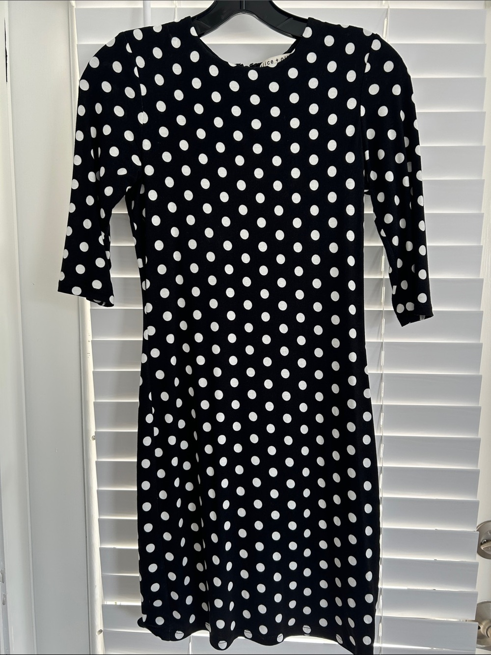 Alice + Olivia Delora Creen Neck Dress 0